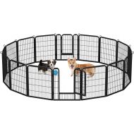 Yaheetech Dog Playpen Outdoor, Indoor Pen for Large/Medium/Small Dogs Animals Portable Playpen for RV Camping Garden Yard 32