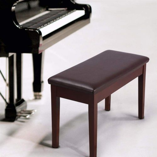  Yaheetech Padded Piano Bench Storage Bench Stool Keyboard Benches Chairs Seat Perfect for Piano Zither Guitar Fork Music Wind Music & Most Other Musical Instruments