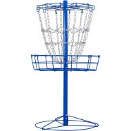 Yaheetech Portable Disc Golf Basket Target Disc Sports 12-Chain Practice Disc Golf Target Steel Hole Disc Golf Goals Catcher Indoor & Outdoor, Blue/Red/Orange/Black
