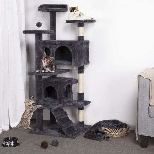  [아마존 핫딜]  [아마존핫딜]Yaheetech 51 Cat Tree Tower Condo Furniture Scratch Post for Kittens Pet House Play