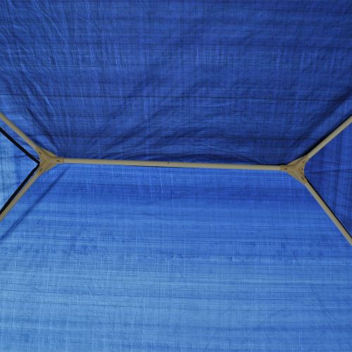  Yaheetech 10x10 Outdoor Canopy Party Wedding Tent Garden Gazebo Pavilion Cater Events (Blue)