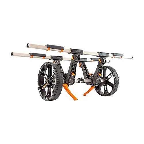  YakAttack TowNStow Kayak Carts - Easy Assembly Collapsible Kayak Adjustable Transport Carrier Dolly | Kayak Fishing Accessories