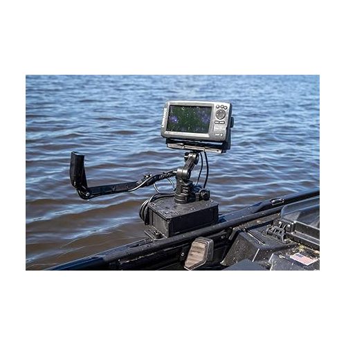  YakAttack CellBlok - Track Mounted Battery Box for Fish Finders (CLB-1002)