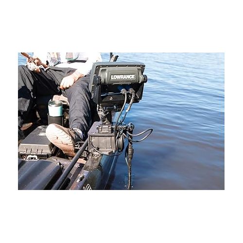  YakAttack CellBlok - Track Mounted Battery Box for Fish Finders (CLB-1002)