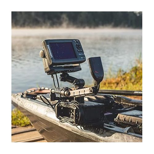  Yak Attack Fish Finder Mount Lock N Load System, Large - FFP-1003