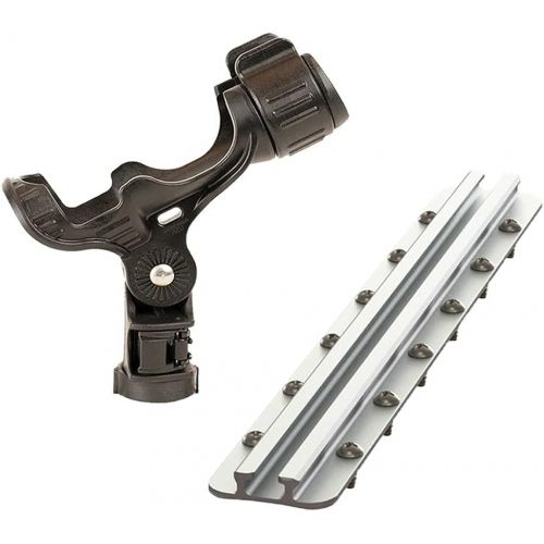  YAKATTACK Omega Rod Holder with LockNLoad Track Mounting Base - Combos with GT175 Generation II GearTrac Mount Tracks Available