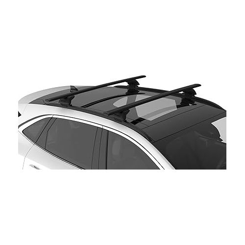  Yakima SightLine Set of 4 Towers Roof Rack Tower For Vehicles with Flush-Mounted Side Rails Works w/JetStream, HD Bar, CoreBar, and RoundBar Crossbars