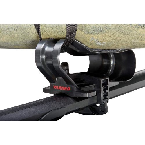  Yakima - BigCatch Kayak Fishing Boat Saddles for Roof Racks and Trailers