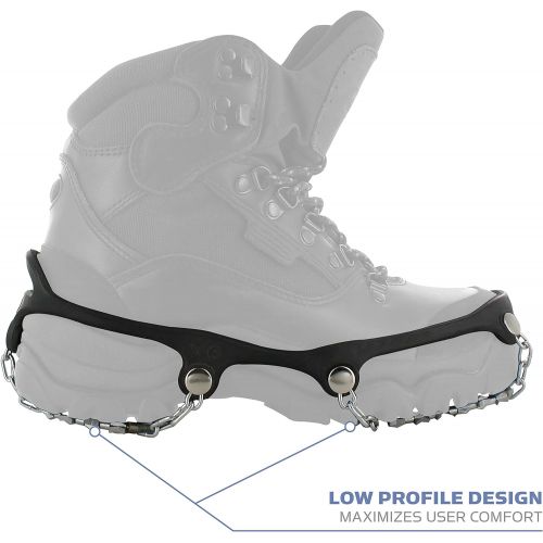  [아마존베스트]Yaktrax Diamond Grip All-Surface Traction Cleats for Walking on Ice and Snow (1 Pair)