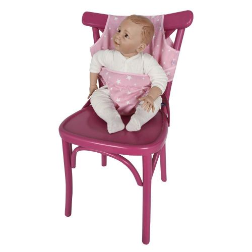  Yalte The Washable Portable Travel High- Chair Booster Baby Seat with Straps Toddler Safety Harness Baby Feeding The Strap