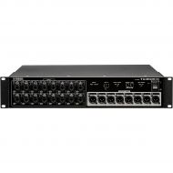 Yamaha},description:The Tio1608-D is a Dante-equipped IO rack with 16 microphone line inputs and 8 line outputs. Tio racks feature the same recallable D-PRE preamplifiers as the