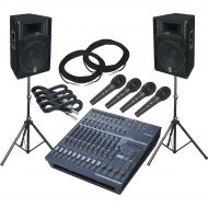 Yamaha},description:Weve put together this great PA package to serve the needs of musicians with demanding ears and impoverished budgets. Combining selected components that integra