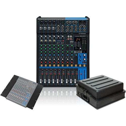 야마하 Yamaha},description:Protect your investment from the moment you get it. This kit pairs together the Yamaha MG12XU mixer, rackmount kit and a hardshell mixer case from SKB.Yamaha MG