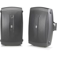 YAMAHA NS-AW150BL 2-Way Indoor/Outdoor Speakers (Pair, Black) - Wired