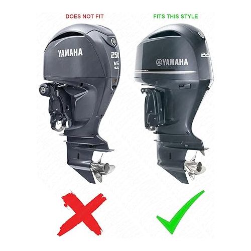 야마하 Yamaha OEM Heavy-Duty 4.2L Offshore Outboard Motor Cover MAR-MTRCV-F4-2L