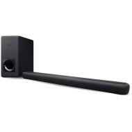 Yamaha Audio YAS-209BL Sound Bar with Wireless Subwoofer, Bluetooth, and Alexa Voice Control Built-In,Black,36 x 2.5 x 4.25 inches