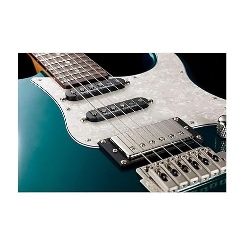 야마하 Yamaha PAC612VIIX Pacifica Electric Guitar - Teal Green Metallic