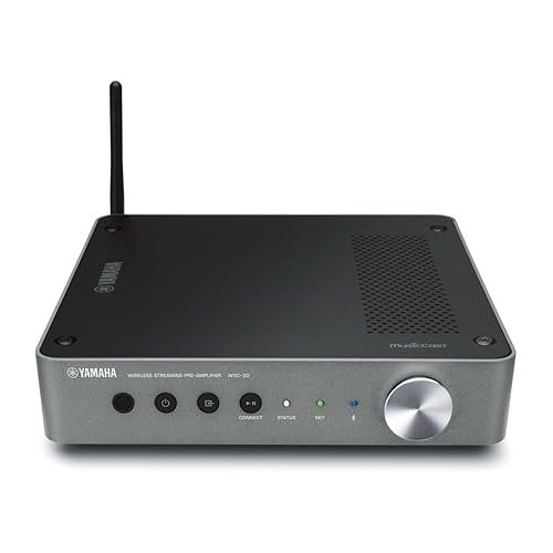 야마하 YAMAHA WXC-50 MusicCast Wireless Streaming Preamplifier (Dark Silver)