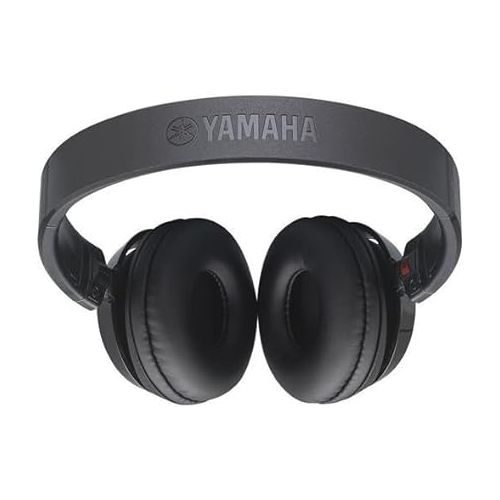 야마하 Yamaha HPH-50B Compact Closed-Back Headphones, Black