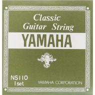 Yamaha NS110 Set Strings for Classical Guitar Set 1 to 3 Strings Nylon, 4 to 6 Strings Thin Nylon Wrapped Silver Wound