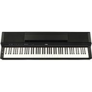 Yamaha PS500 88-key Smart Digital Piano w/Stream Lights Technology, PA500C Power Adapter and FC4A Sustain Pedal, Black