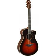 Yamaha 6 String Series AC3R Small Body Acoustic-Electric Guitar-Rosewood, Tobacco Sunburst, Concert Cutaway TBS