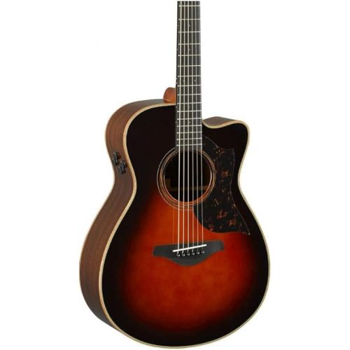 야마하 Yamaha 6 String Series AC3R Small Body Acoustic-Electric Guitar-Rosewood, Tobacco Sunburst, Concert Cutaway TBS