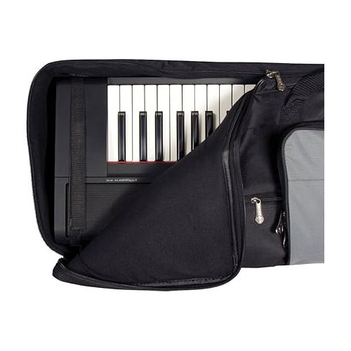 야마하 Yamaha 76-Key Piaggero Ultra-Portable Digital Piano Bundle with Keyboard Bag (NP35B + YBNP76)