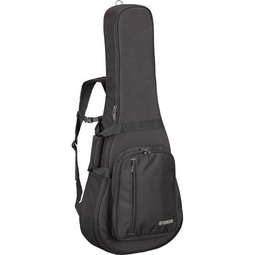 야마하 Yamaha CSF1M TBL Parlor Size Acoustic Guitar with Hard Gig Bag, Translucent Black