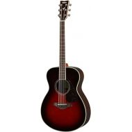 Yamaha FS830 Small Body Solid Top Acoustic Guitar, Tobacco Sunburst