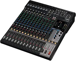 Yamaha Mixer-Unpowered, Multicolored, 16-Input (MG16X CV)