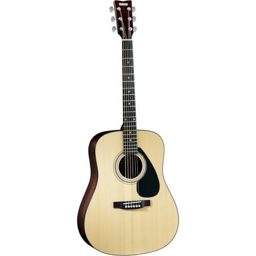 야마하 Yamaha F1HC Acoustic Guitar with Hardshell Case, Black