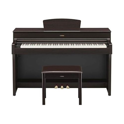 야마하 Yamaha YDP184 Arius Series Console Digital Piano with Bench, Dark Rosewood