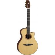 Yamaha NTX3 NT Cutaway Acoustic-Electric Nylon-String Classical Guitar With Reinforced Carrying Bag , Natural