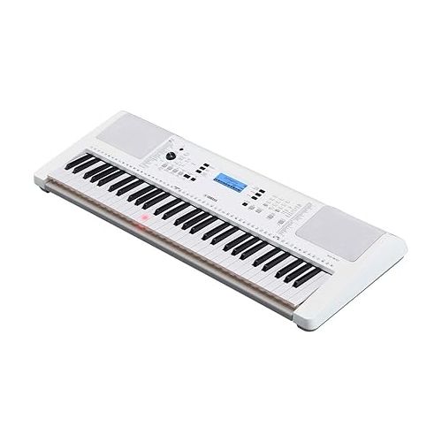 야마하 Yamaha EZ300 61-Key Portable Keyboard with Lighted Keys and PA130 Power Adapter