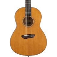 Yamaha CSF3M VN All-Solid Parlor Size Acoustic Guitar, Vintage Natural