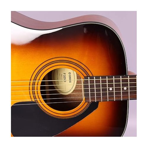 야마하 Yamaha F325D Acoustic Guitar, Tobacco Sunburst