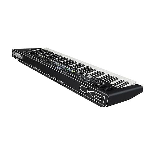 야마하 Yamaha CK Series 61-Key Stage Keyboard with Built-In Speakers, Black (CK61)