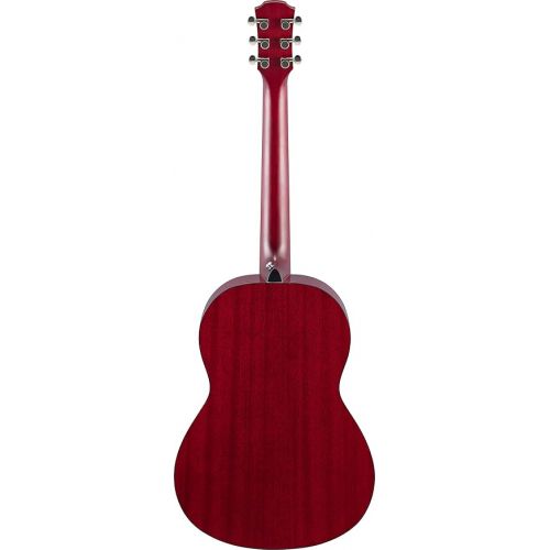 야마하 Yamaha CSF1M CRB Parlor Size Acoustic Guitar with Hard Gig Bag, Crimson Red Burst