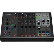 Yamaha AG08 Black 8-Channel Live Streaming Loopback Mixer/USB Interface with Steinberg Software Suite