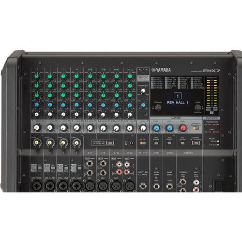 야마하 Yamaha EMX7 12-Input Powered Mixer