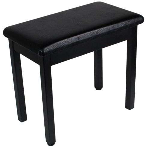 야마하 Yamaha L-85B Furniture Stand for P-35, P-45, P-85, P-95, P-105, P-115 Digital Piano - Black Bundle with Furniture Bench and Austin Bazaar Polishing Cloth