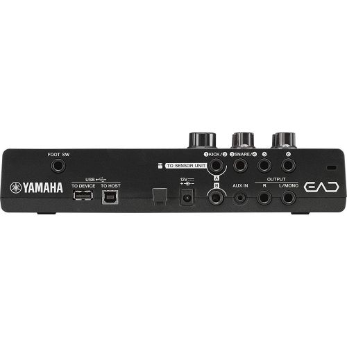 야마하 Yamaha EAD10 Electronic Acoustic Drum Module with Acoustic Drum Microphone System Interconnect Cables and Power Supply with Yamaha DT-50S Dual-zone SnareTom Trigger Pickup w/Die-ca