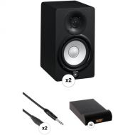 Yamaha HS5 Powered Studio Monitors with Cables and Isolation Pads Kit