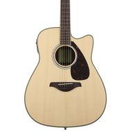 Yamaha FGX830C Dreadnought Cutaway - Natural