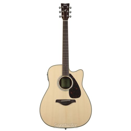 야마하 Yamaha FGX830C Dreadnought Cutaway - Natural