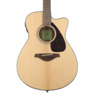 Yamaha FSX800C Concert Cutaway Acoustic-electric Guitar - Natural