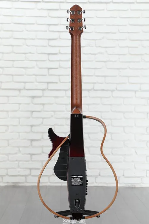 야마하 Yamaha SLG200S Silent Guitar - Crimson Red Burst