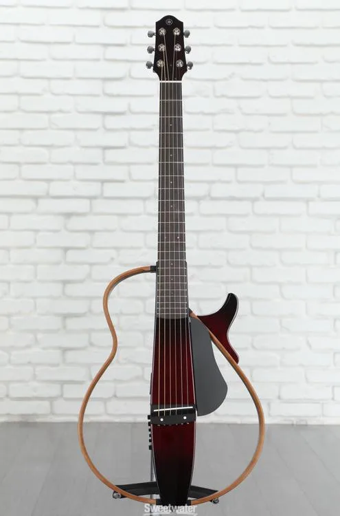 야마하 Yamaha SLG200S Silent Guitar - Crimson Red Burst