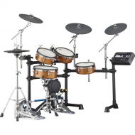 Yamaha DTX8K-X Electronic Drum Kit with Wood-Shell TCS Pads and DTX-PRO Drum Module (Real Wood)